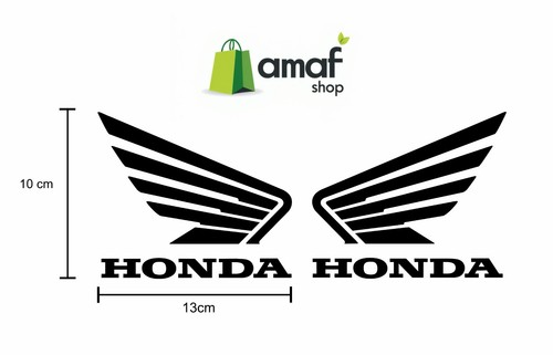 Honda aufkleber vinylflügel - honda,