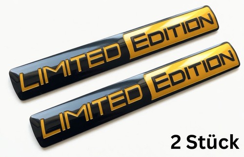 Limited edition gelb - x, 3d
