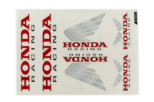 Aufkleber bogen sponsor honda - aufkleber,
