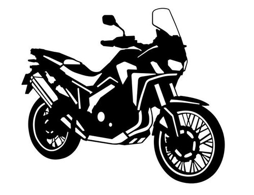 Honda africa twin - africa, aufkleber
