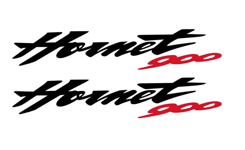Honda hornet 900 - 900, aufkleber