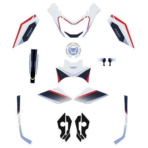 Aufkleber set kompatibel - 3d,