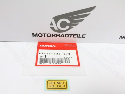 Honda aufkleber helmet holder - aufkleber,