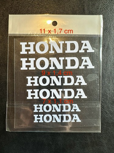 Honda bremssattel sticker - 6x,